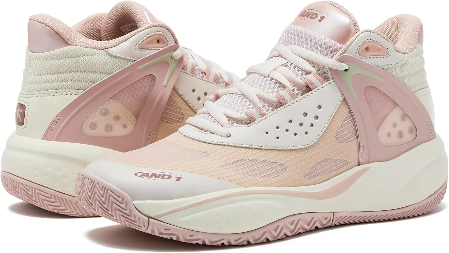 AND1 Basketball Shoes for Women and Men, High Top Mens Basketball Shoes - Womens Basketball Sneakers Size 6 to 16