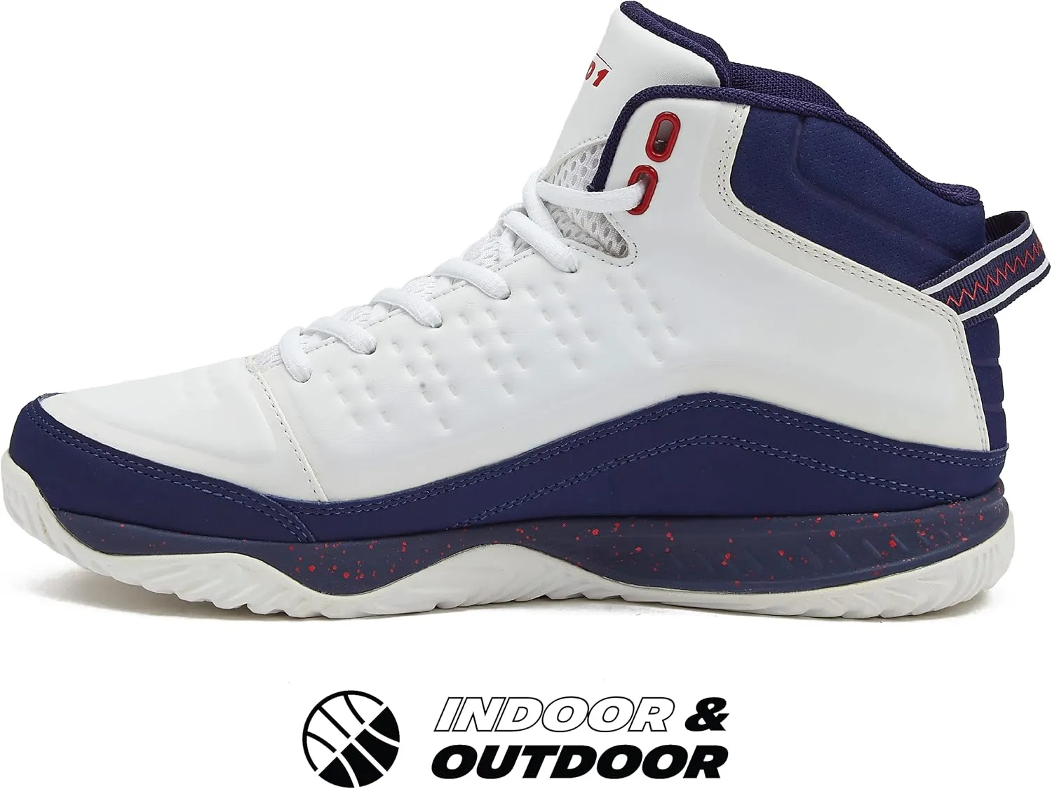 AND1 Pulse 2.0 Mens Basketball Shoes, Indoor or Outdoor, Street or Court