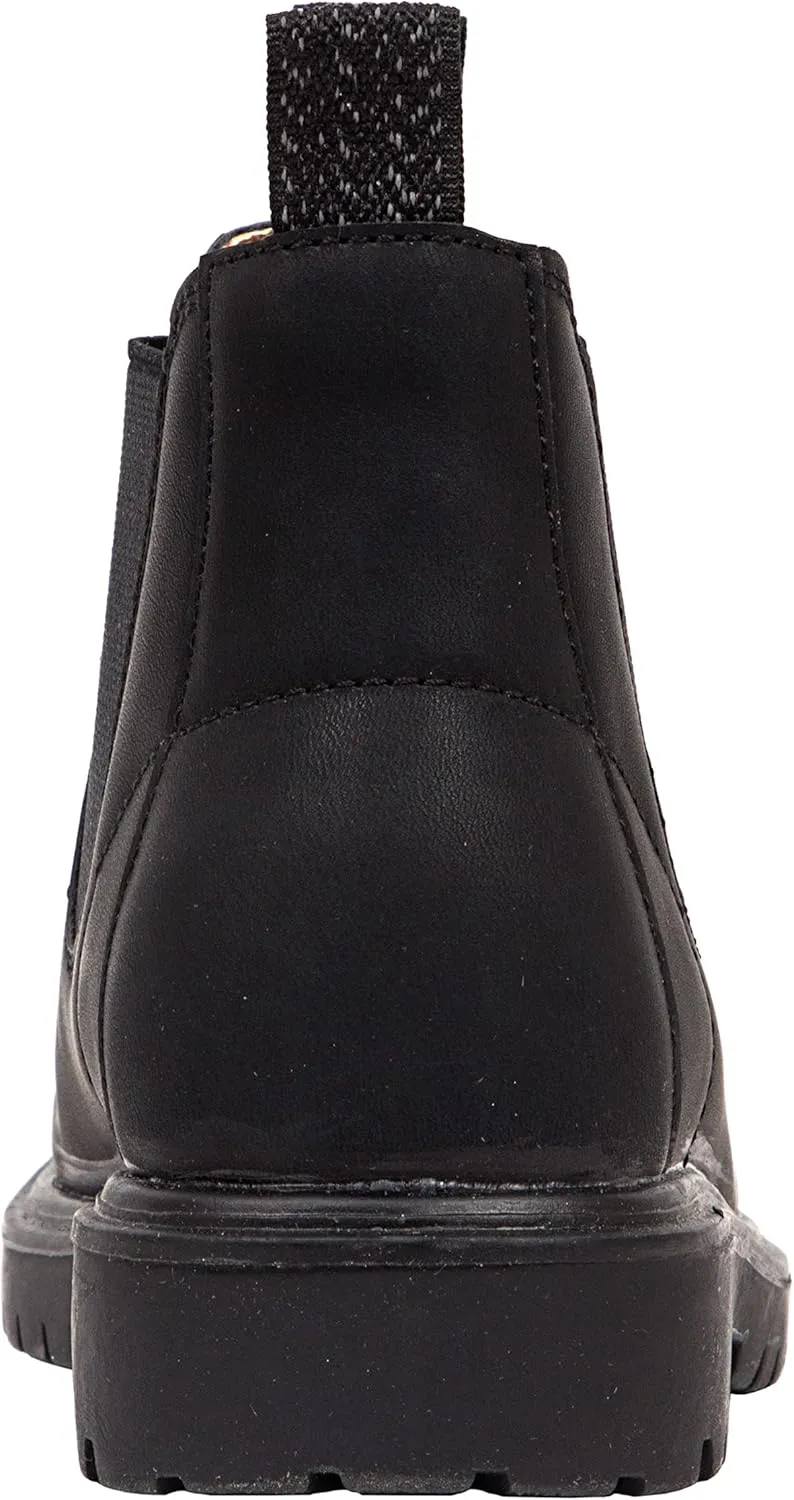 Deer Stags Kids Unisex Brown Leather Casual Winter Bootie 9 Months