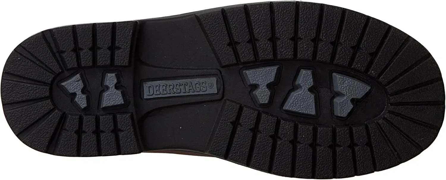Deer Stags Kids Unisex Brown Leather Casual Winter Bootie 9 Months