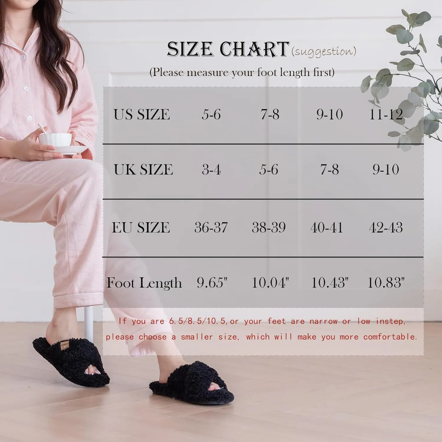 Fuzzy Open Toe Slippers for Women Indoor and Outdoor with Memory Foam Cozy Cross Band Cute Slipper Soft House Shoes Slides Slip On Gifts for Women Mom Her Ladies Bridesmaid