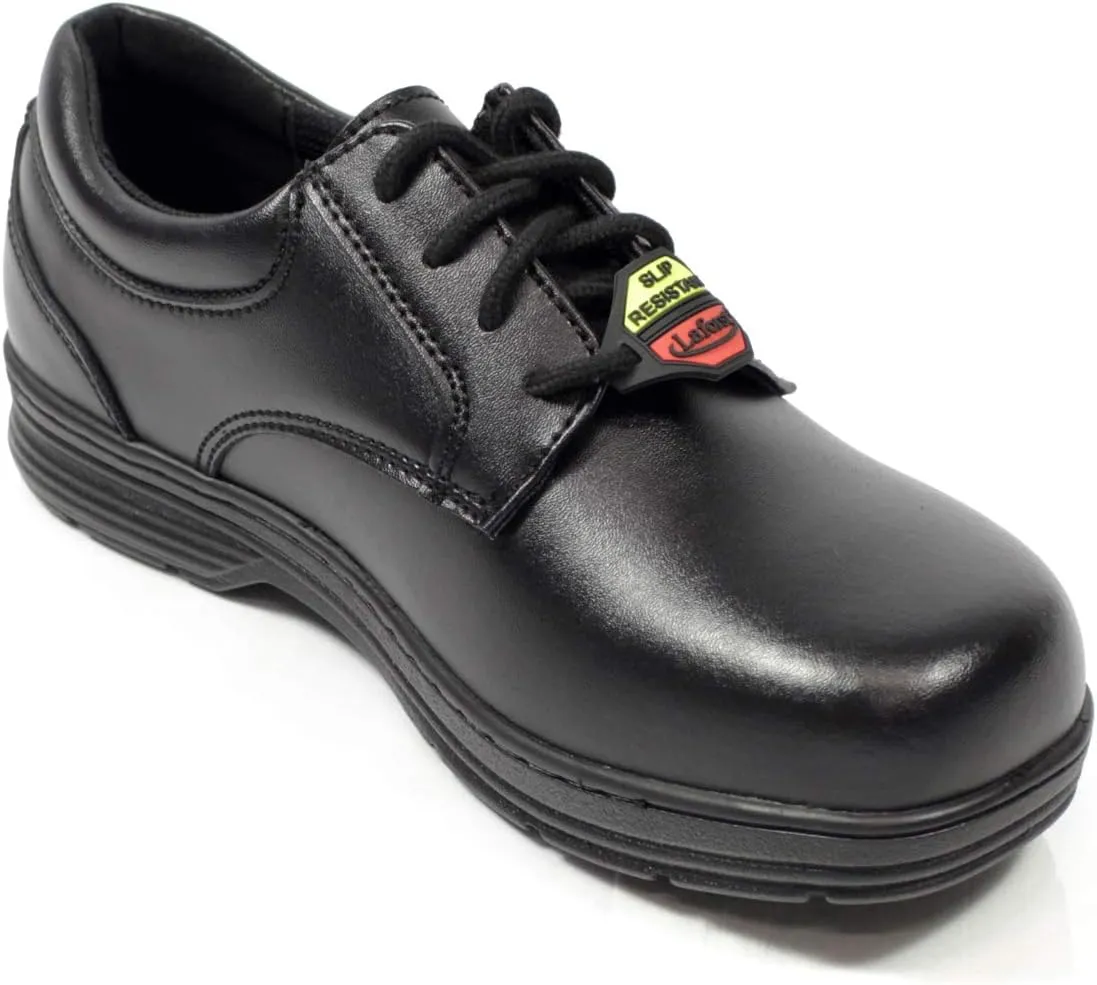 Laforst Mens 8412 Faux Leather Upper Nonslip Dress Shoes