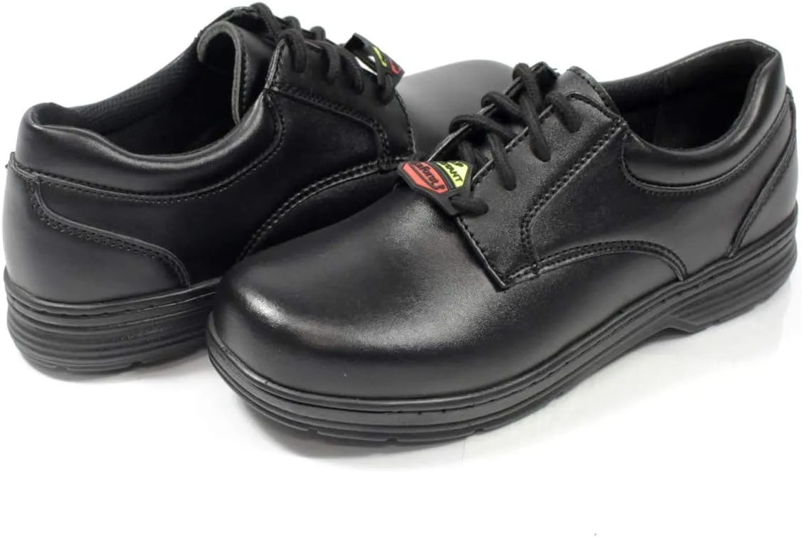 Laforst Mens 8412 Faux Leather Upper Nonslip Dress Shoes