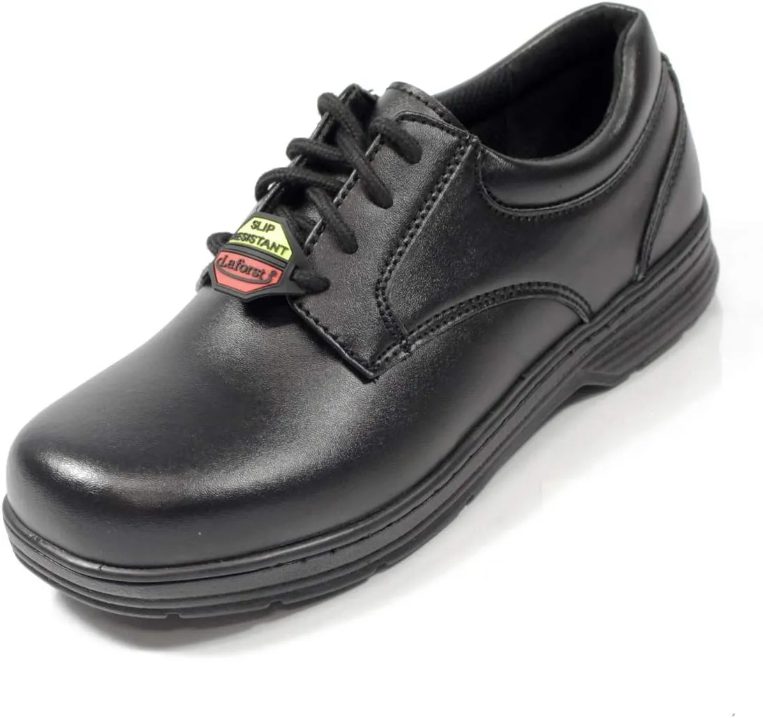 Laforst Mens 8412 Faux Leather Upper Nonslip Dress Shoes