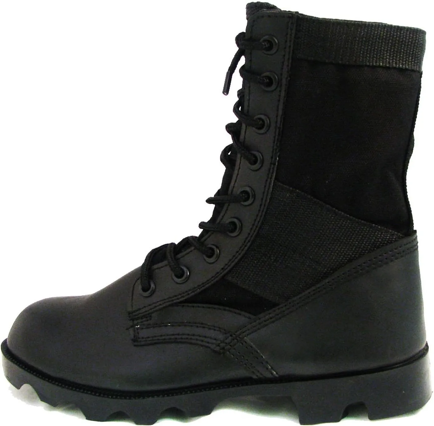 Men's Jungle Boots G.I. Type Lace up Tactical Combat Military Work Shoes Width: Wide (W or 2E), Black, Sand