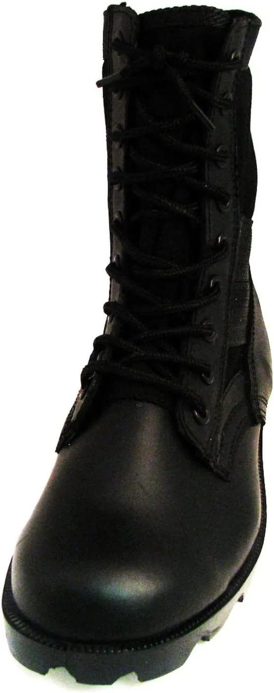 Men's Jungle Boots G.I. Type Lace up Tactical Combat Military Work Shoes Width: Wide (W or 2E), Black, Sand
