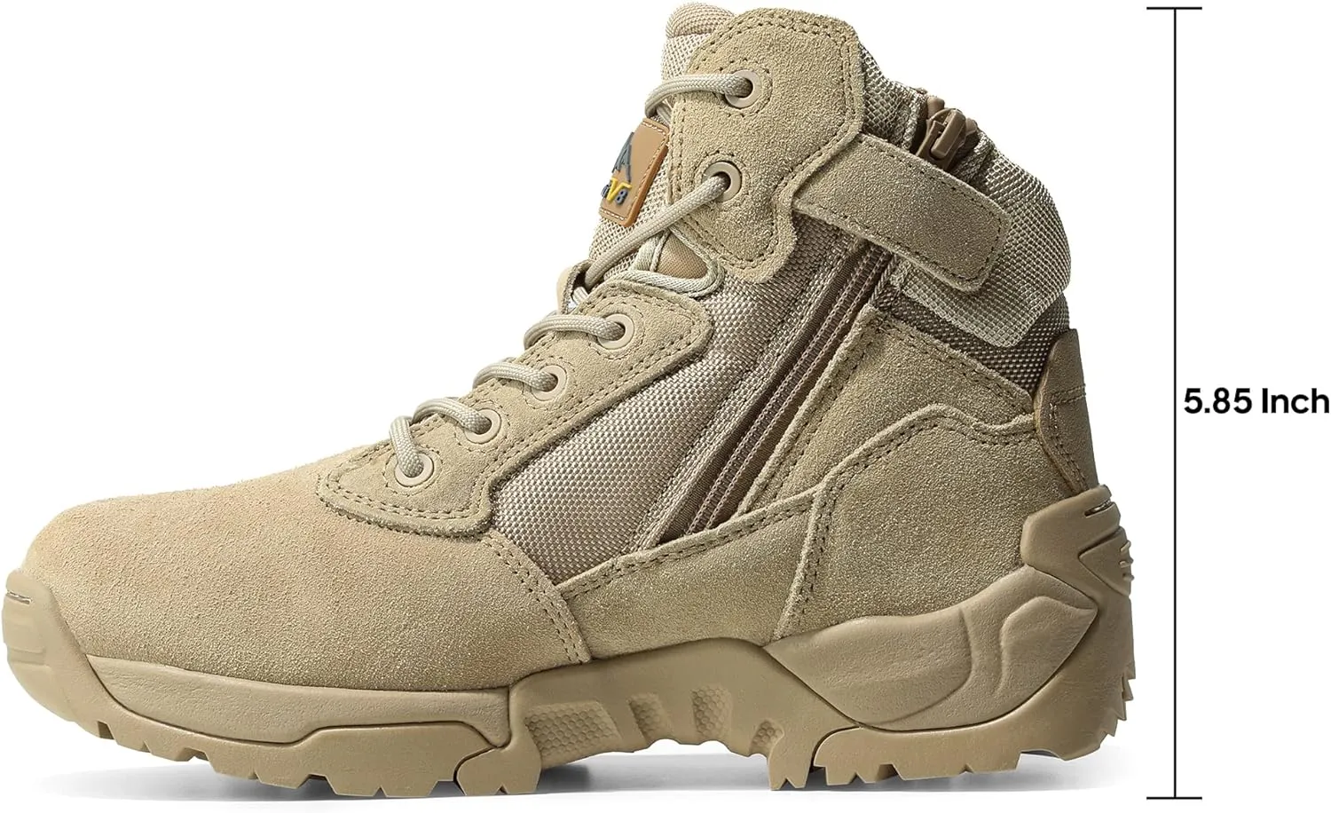 NORTIV 8 Men's Military Tactical Work Boots Hiking Motorcycle Combat Boots Response