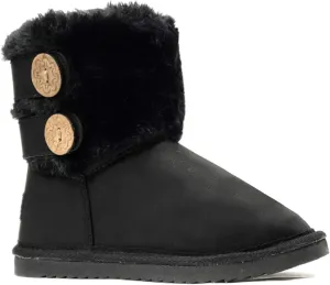 REDVOLUTION New Kids Classic Snow Boots Faux Fur Midcalf Outdoor Boots (Big Kid)