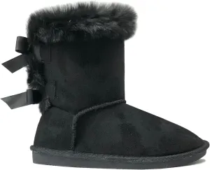 REDVOLUTION New Kids Classic Snow Boots Faux Fur Midcalf Outdoor Boots (Big Kid)