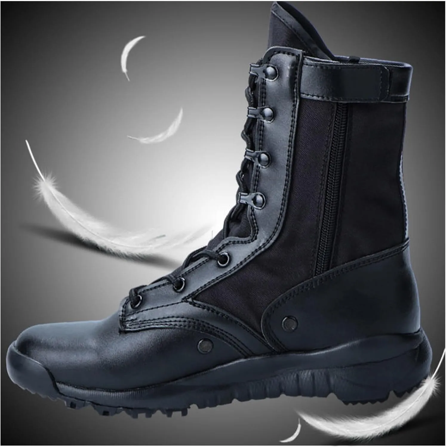 Tactical Boots for Men Military Work Boots Desert Combat Army Combat Boots for Hiking Motorcycle Climbing