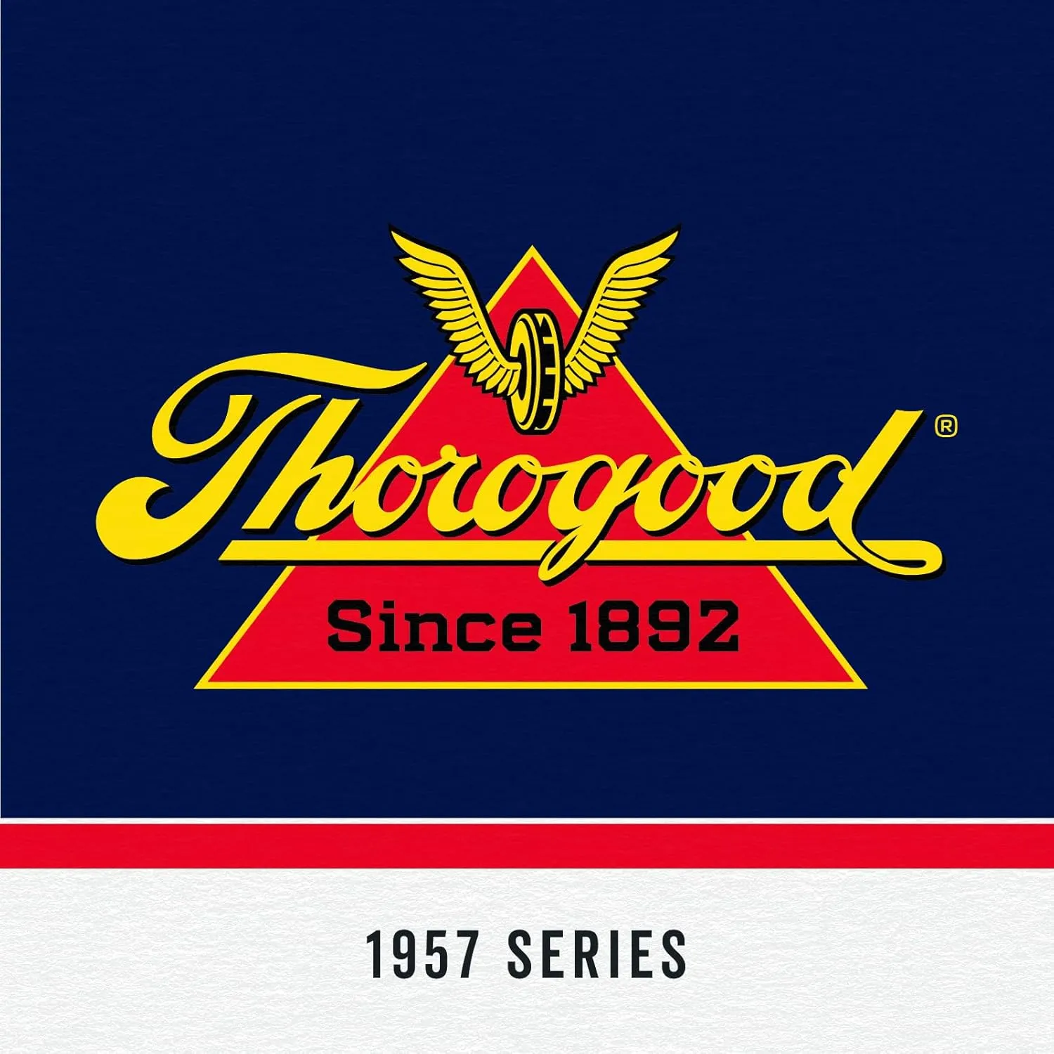 Thorogood 1957 Series 8 Waterproof Steel Toe Work Boots for Men - Full-Grain Leather with Moc Toe, Slip-Resistant Wedge Outsole, and Shock-Absorbing Insole; EH Rated